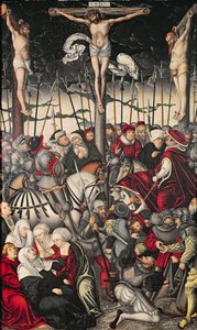Calvary by Lucas Cranach the Elder